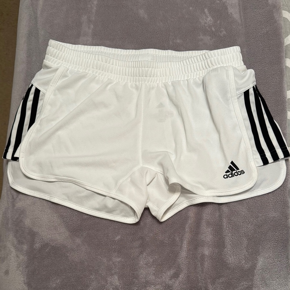 Adidas Women's White Shorts